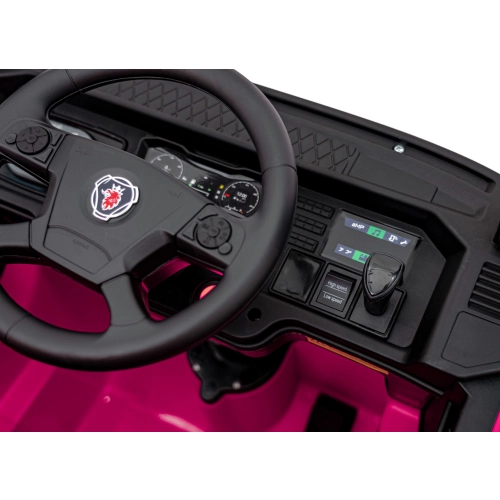 Ciężarówka TIR na akumulator Scania R-SERIE Różowy HL698